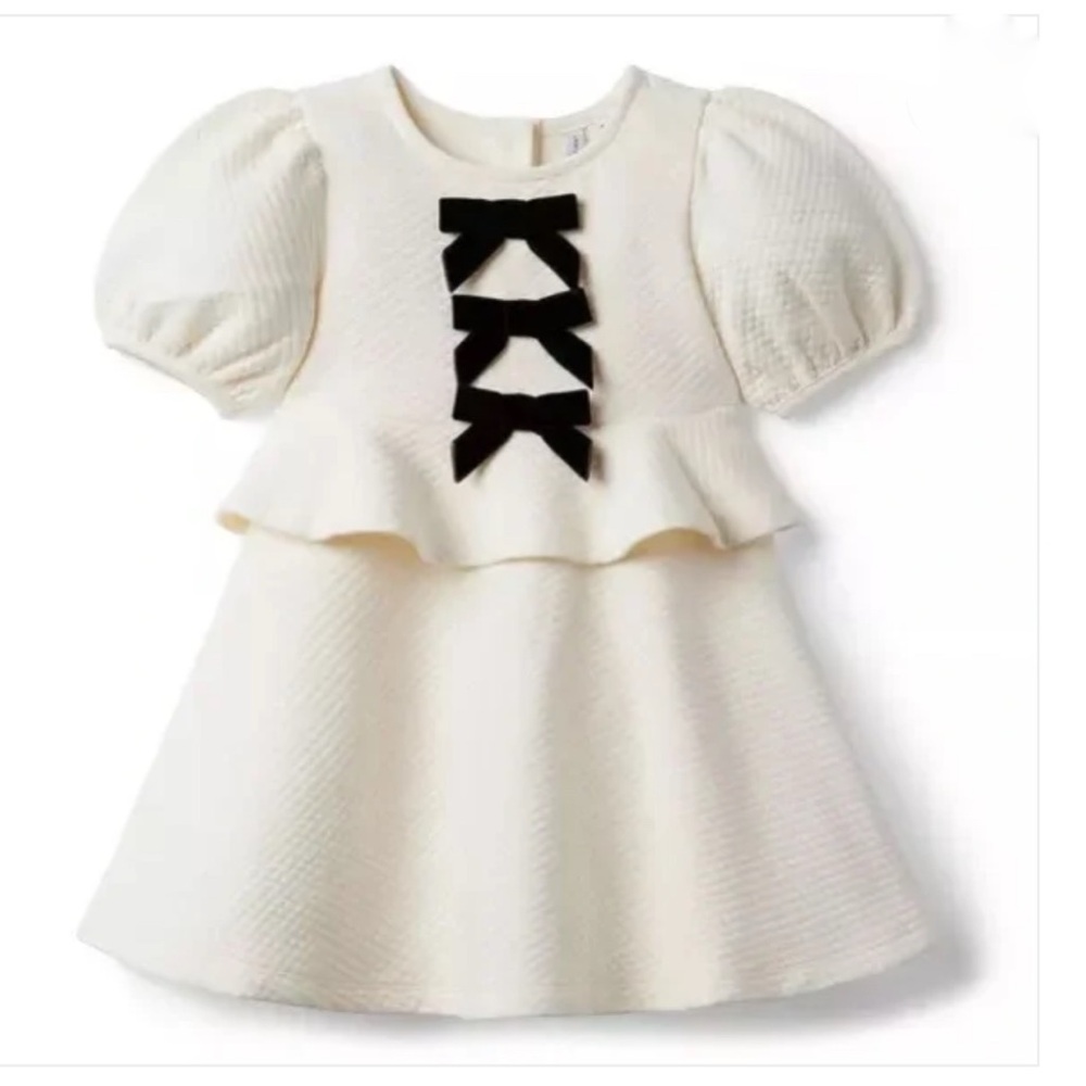 Janie and Jack Elegant Quilted Dress